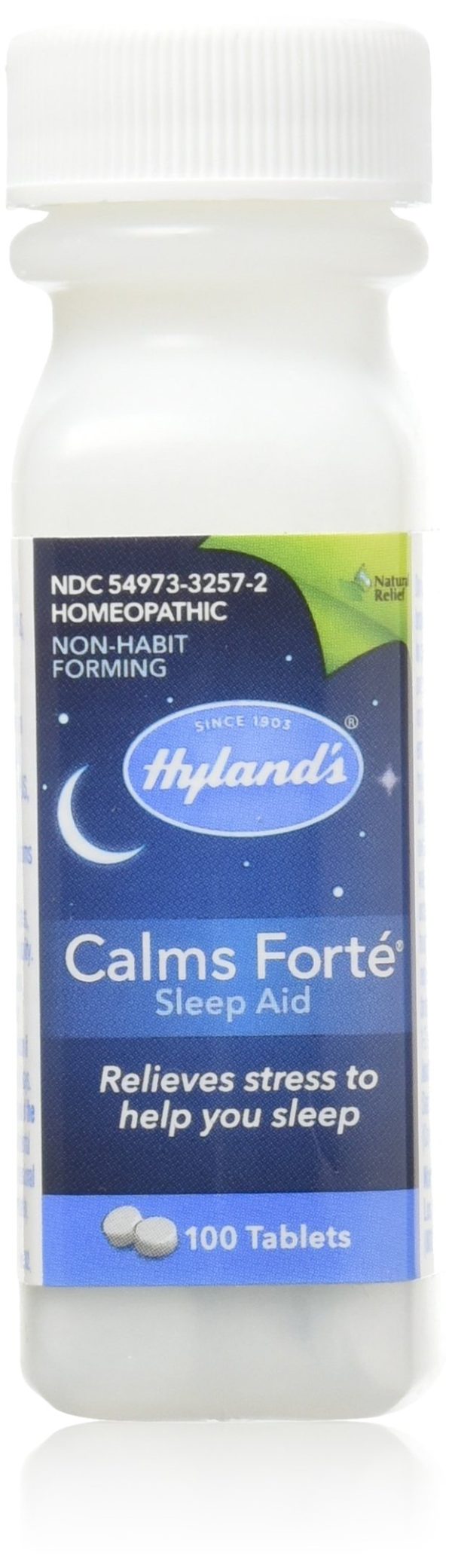 Sleep Aid Tablets, Calms Forte by Hyland's, Natural Anxiety