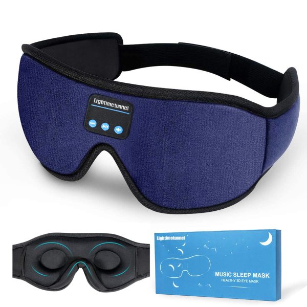 Sleep Headphones, Bluetooth 5.0 Wireless 3D Eye Mask