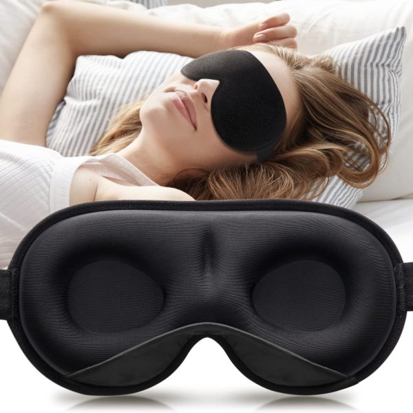 Sleep Mask for Women Men, Ultrathin Light Blocking Sleeping Mask