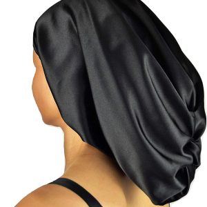 Sleep Tight Hair Wrap 100% Mulberry Silk Satin 40 momme 18" Long Luxury Sleep