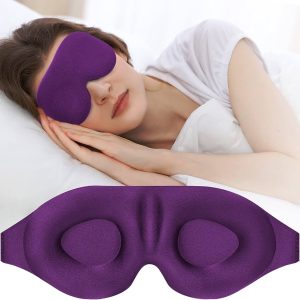 Sleeping Eye Mask by Simple Health, Sleep and Insomnia Blindfold Contoured