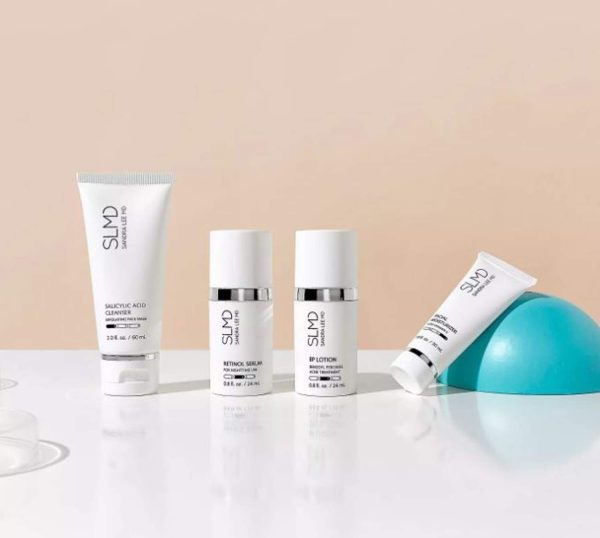 SLMD Skincare Acne System Kit! Salicylic Acid Clear Skin And Unclog Pores !