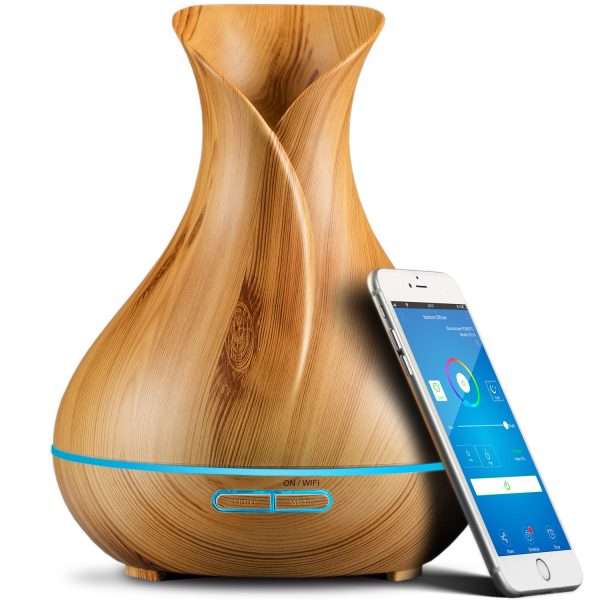 Smart Wifi Wireless Essential Oil Aromatherapy Diffuser - Works With Alexa
