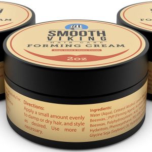 Smooth Viking Forming Cream for Men, High Hold and Matte Finish