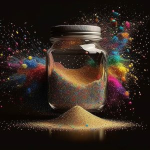 Snow White Premium Glitter Multi Purpose Dust Powder