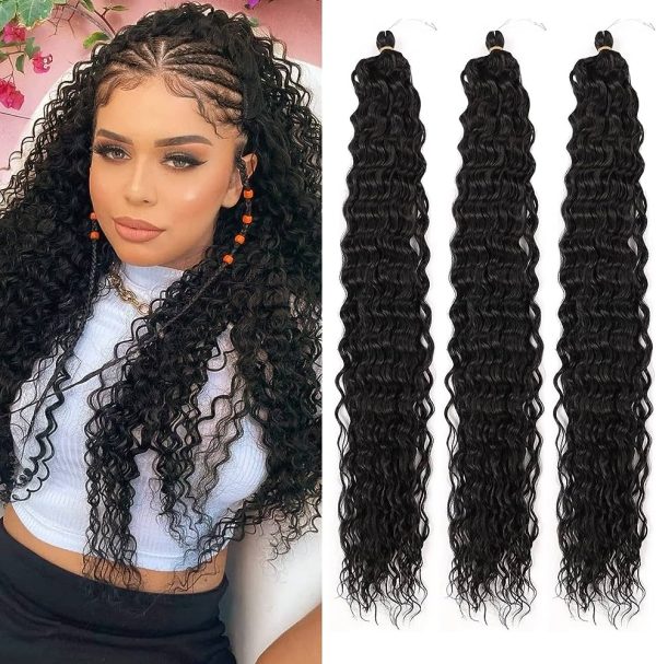Soft Water Wave Hair Synthetic Braid Hair
