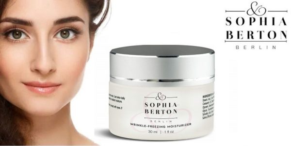 Sophia Berton Premium Wrinkle Freezing Moisturizer for Firm Skin Structure