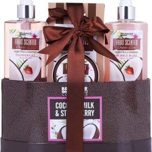 Spa Gift Set - Coconut Milk and Strawberry