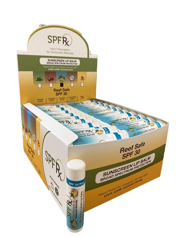 SPF 30 Pina Colada Lip Balm (48-Pack)
