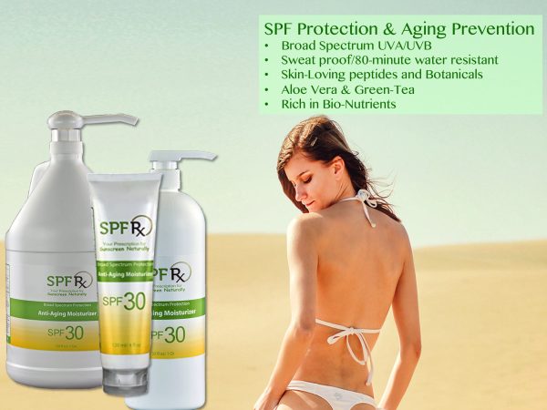 SPF Rx SPF 30 Anti-aging Sunscreen Paraben Free