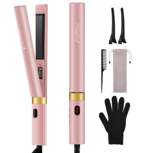 Steam Hair Straightener,Magicfly Professional Ceramic Tourmaline Ionic Steam Flat