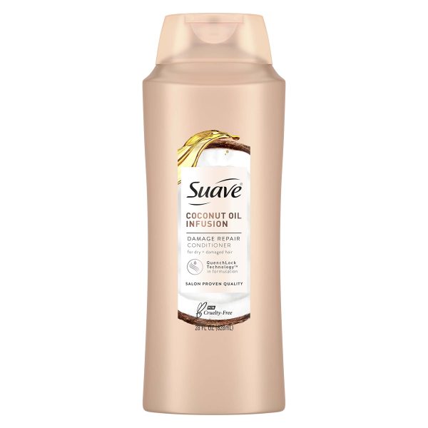 Suave Professionals Damage Repair Conditioner, Coconut Oil Infusion
