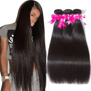 Subella Brazilian Straight Hair 3 Bundles Grade 9A Virgin Unprocessed