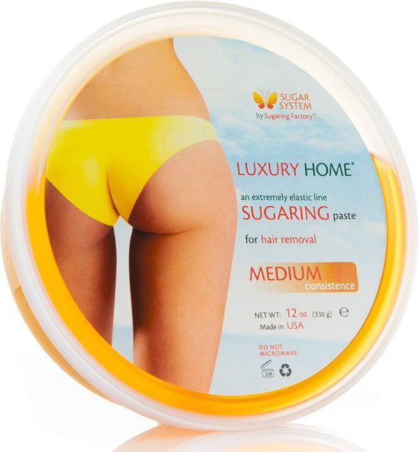 Sugaring Paste "Luxury HOME" – MEDIUM all purpose paste - Organic Hair Removal