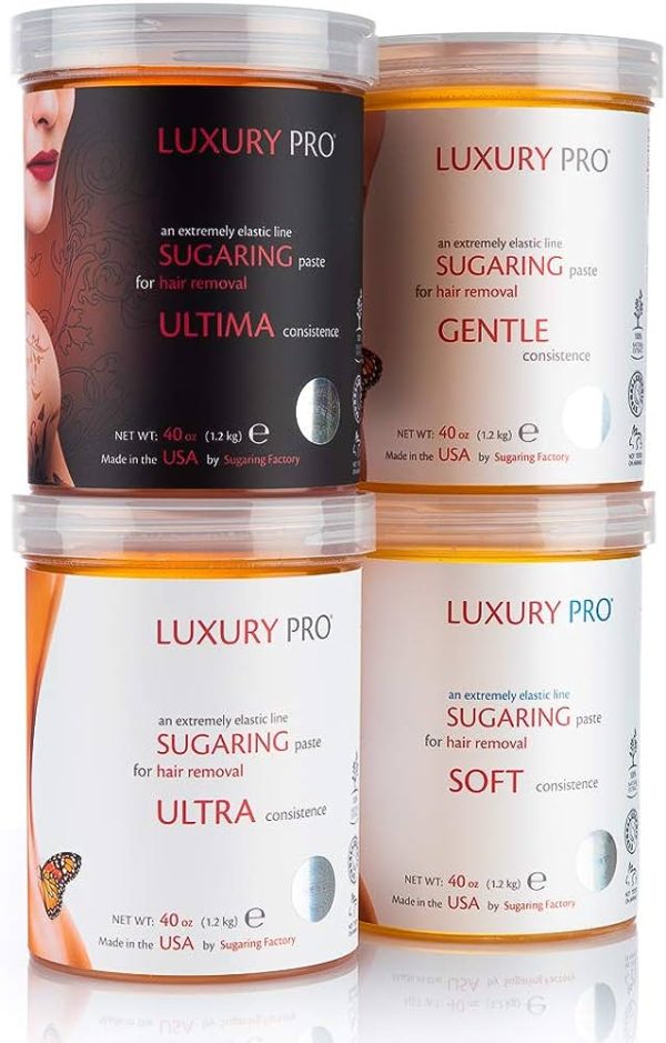 Sugaring Paste Luxury PRO – Organic Hair Removal - MEDIUM Ultra Paste