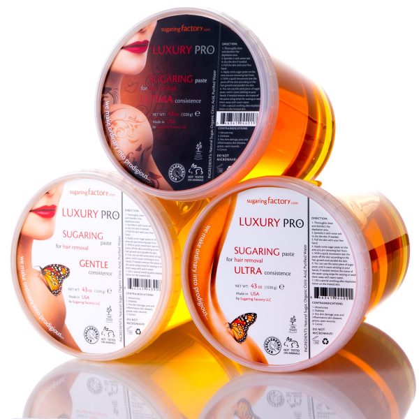 Sugaring Paste"Luxury PRO" – STARTER WAXING KIT - Organic Hair Removal