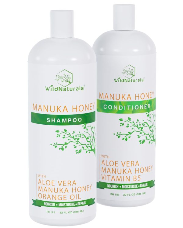Sulfate Free Shampoo for Seborrheic Dermatitis with Manuka Honey