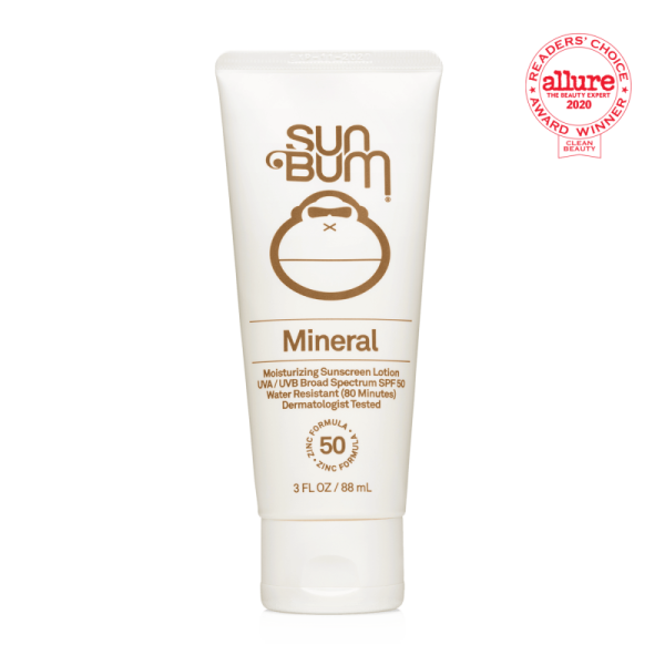 Sun Bum Mineral SPF 50 Sunscreen Lotion | Vegan and Reef Friendly