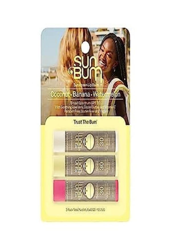 Sun Bum SPF 30 Sunscreen Lip Balm | Vegan and Cruelty Free Broad Spectrum