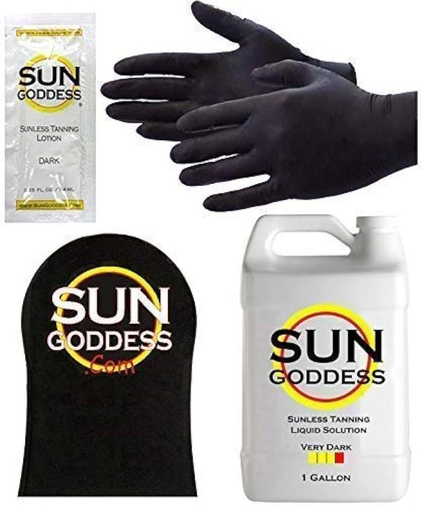 Sun Goddess - VERY DARK - 64 oz - Sunless Self Tanning liquid Solution/Spray