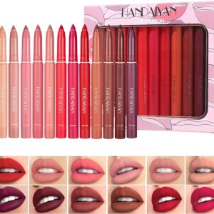 Sunday88 Matte Bullet Lipstick for Women Waterproof Long Lasting Durable