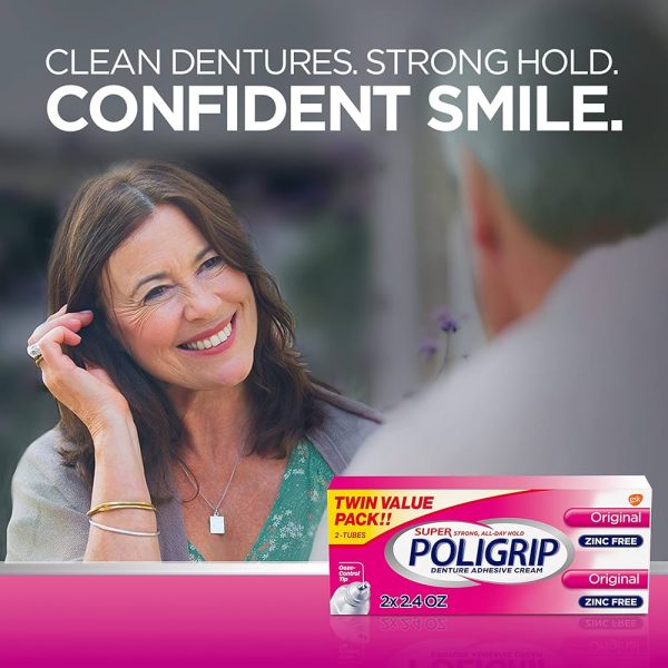 Super Poligrip Original Formula Zinc Free Denture