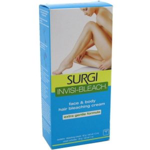Surgi Invisi-Bleach Face and Body Hair Bleaching Cream