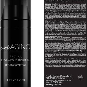 Tanning Lotion Anti-Aging Facial Bronzing Intensifier Rich