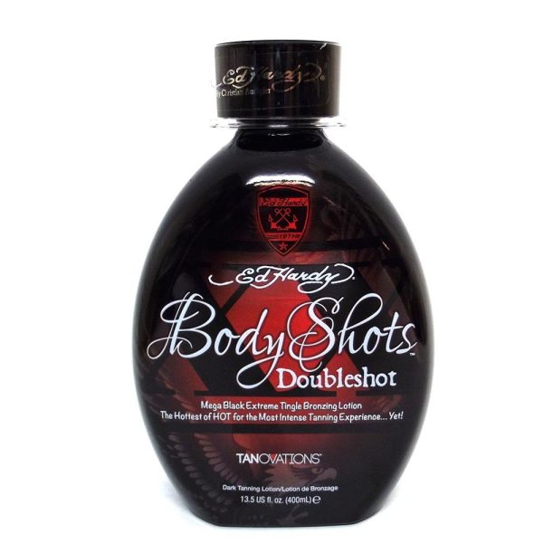 Tanovations Ed Hardy Body Shots Double Shot Warning Mega Extreme Hot Tingle