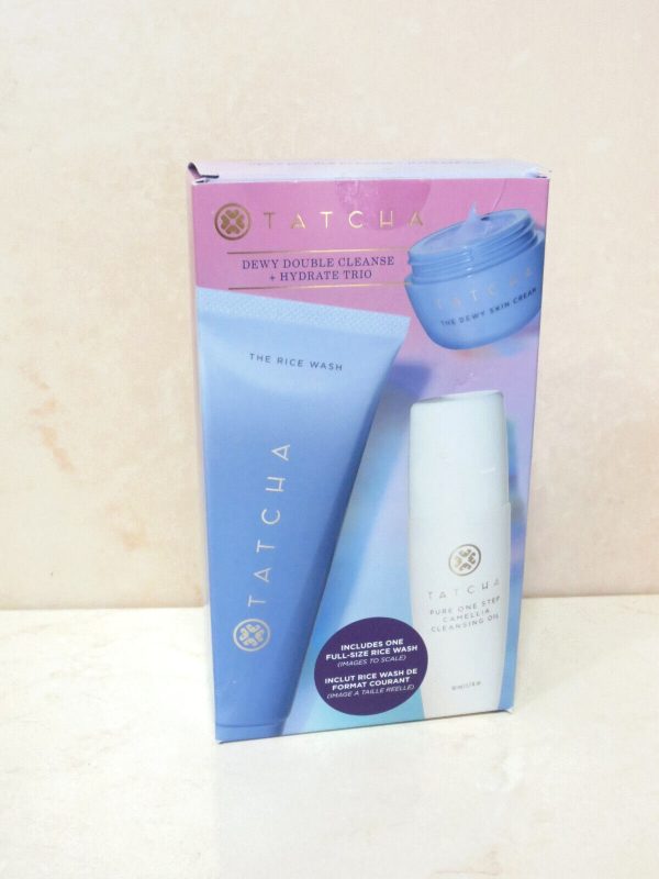 Tatcha Dewy Double Cleanse + Hydrate Trio