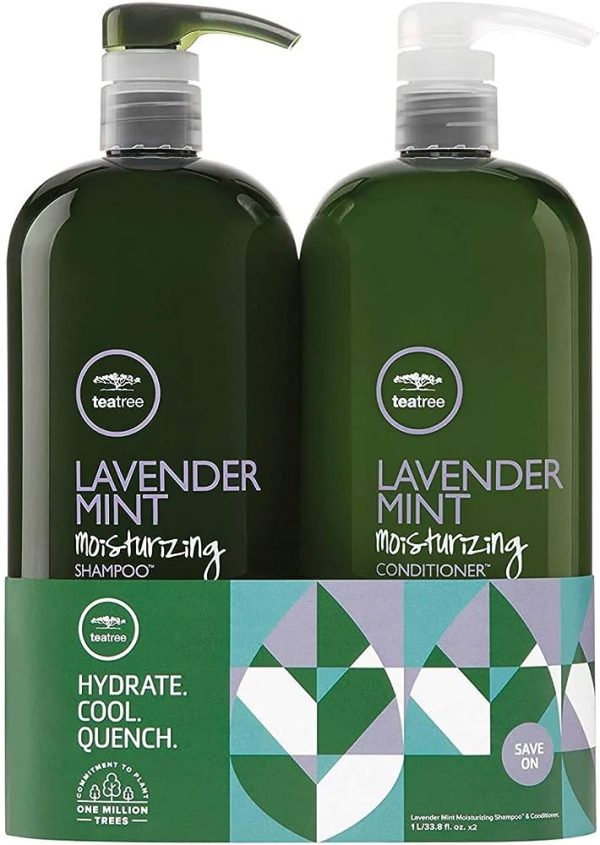Tea Tree Hydration Lavender Mint Moisturizing Liter Duo Set