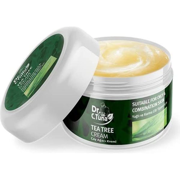 Tea Tree Oil Face Cream - For Oily, Acne Prone Skin Care Natural &