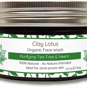 Tea Tree Oil Face Cream - For Oily, Acne Prone Skin Care Natural & Organic Facial