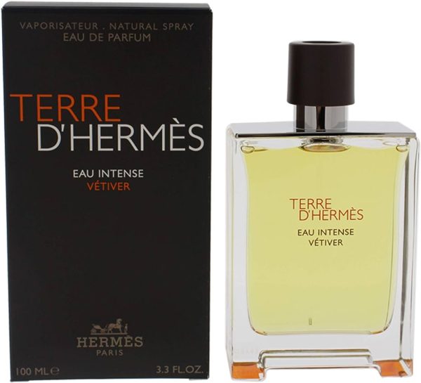 Terre D'Herm Eau Intense Vetiver Eau De Parfum for Men
