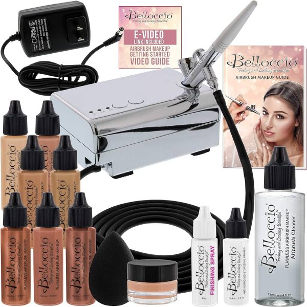 The Complete Airbrush Makeup, Cosmetic and Tattoo Professional Spray