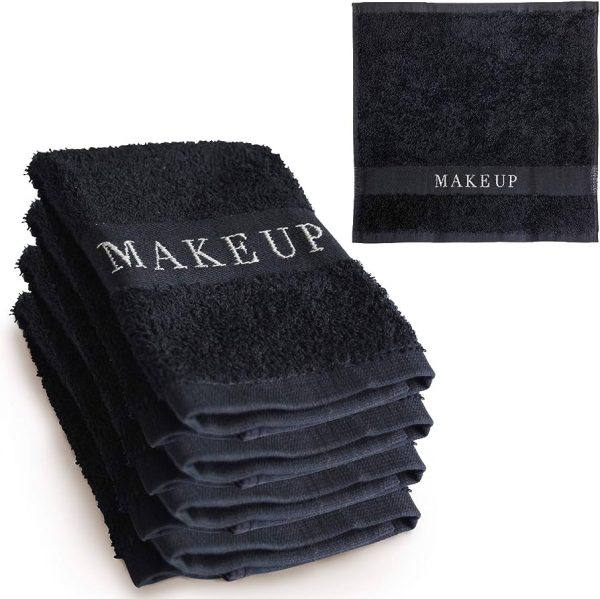 Little Black Towel Makeup Remover Cloth: Luxury Washcloths for Gentle Face Wash and Makeup Removal - Keep Your Towels Stain-Free