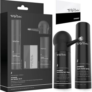 The Rich Barber N'Hance Hair Fibers, Applicator, & Card Set