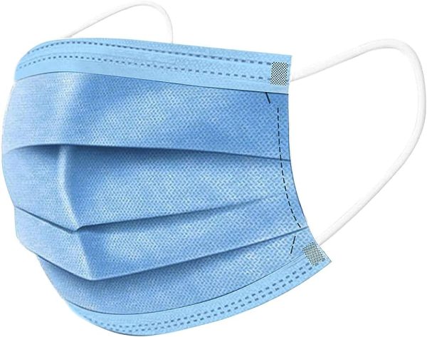 Thick 4-Ply Face Shield with Elastic Ear Loop Cover Full Face Anti-Dust