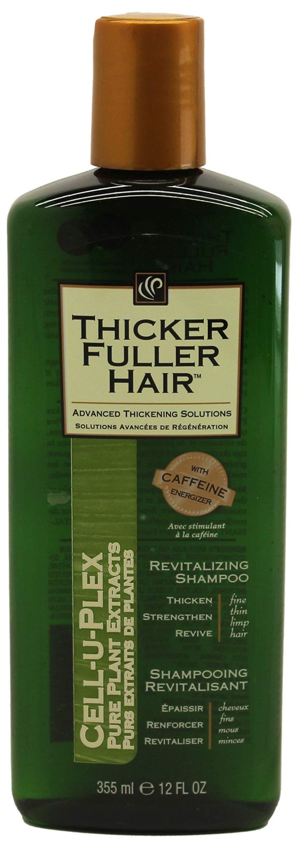 THICKER FULLER HAIR REVITALISING SHAMPOO 12OZ