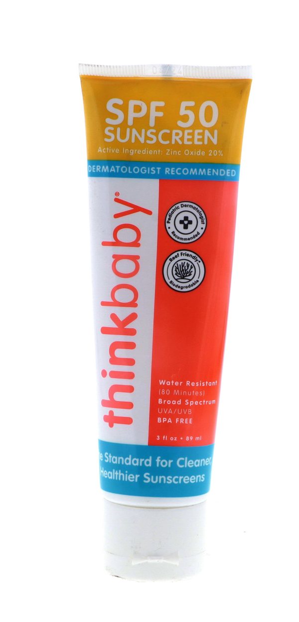 Thinkbaby Safe Sunscreen SPF 50+ (3 ounce)