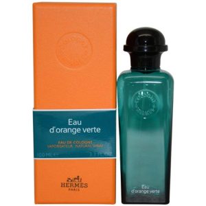 Three (3) Luxury Hermes Paris Eau d'Orange Verte Eau de Cologne Fragrance