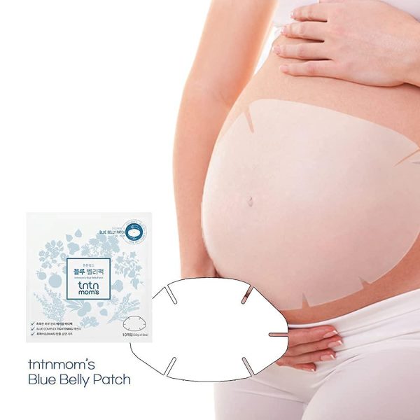Safe and soothing pregnancy belly sheet mask for stretch marks, with Shea Butter and Beta-Glucan – Perfect for new moms! 
