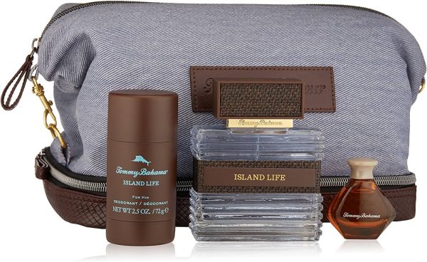 Tommy Bahama Island Life for Him Gift Set With Travel Kit