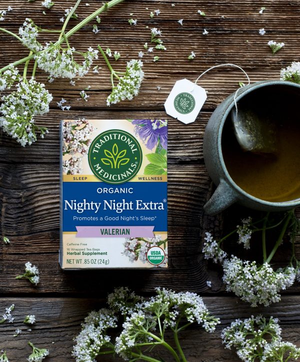 Traditional Medicinals Organic Nighty Night Valerian Relaxation Tea