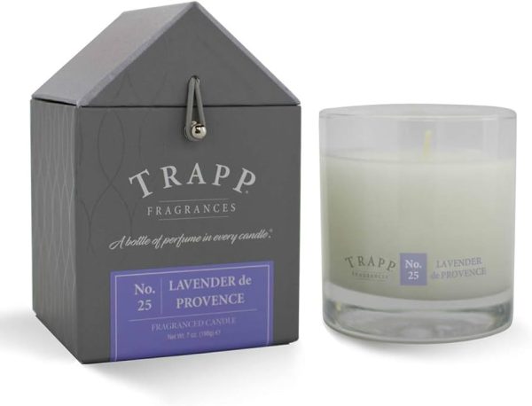 Lavender De Provence Poured Scented Candle - Fill Your Space with Elegance and Fragrance