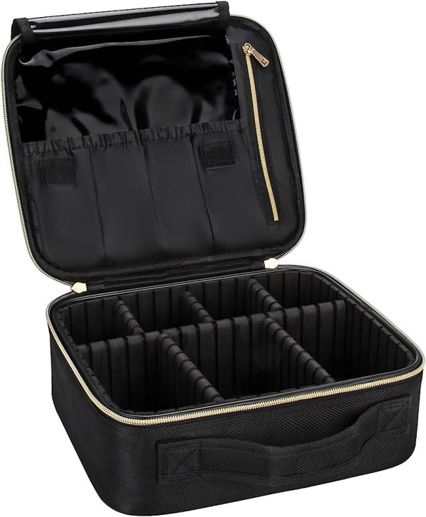 Travel Makeup Case,Chomeiu- Professional Cosmetic Makeup Bag