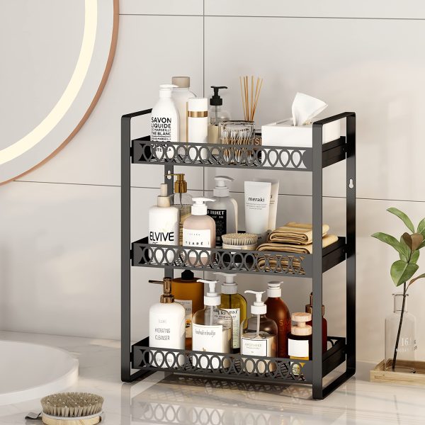 Tray Bathroom Countertop Organizer Holder
