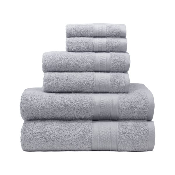 TRIDENT Soft and Plush 6 Piece Towel Set