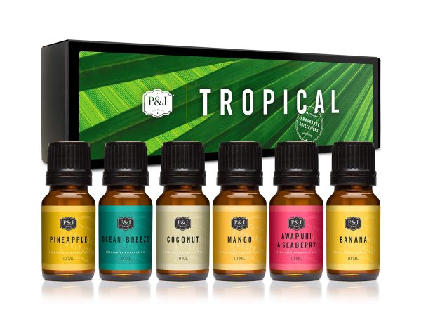 Tropical Set of 6 - Scented Oil for Soap Making