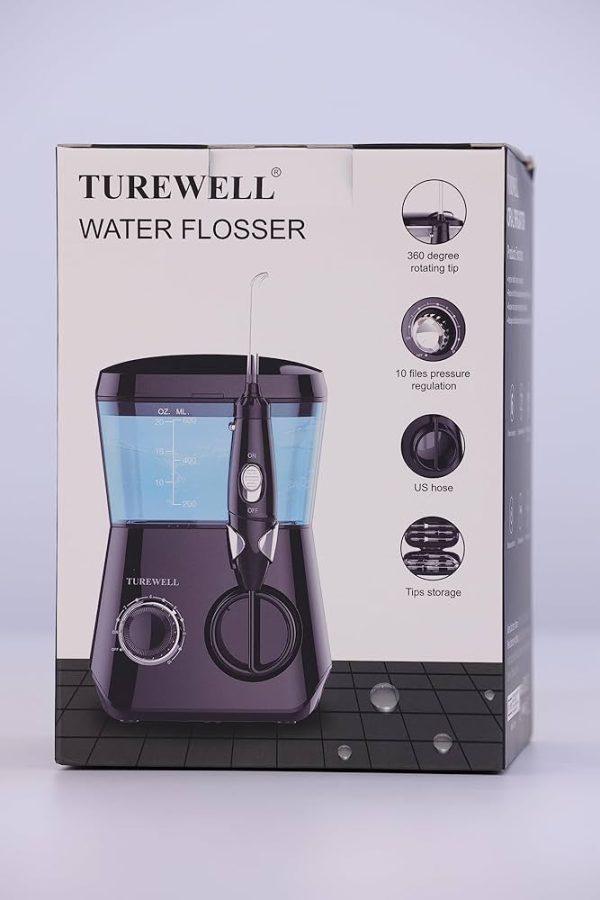 TURWELL Water Dental Flosser for Teeth/Braces